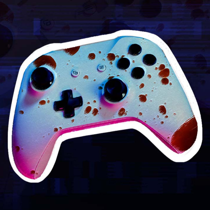 Livescreamers Bloody Controller Sticker