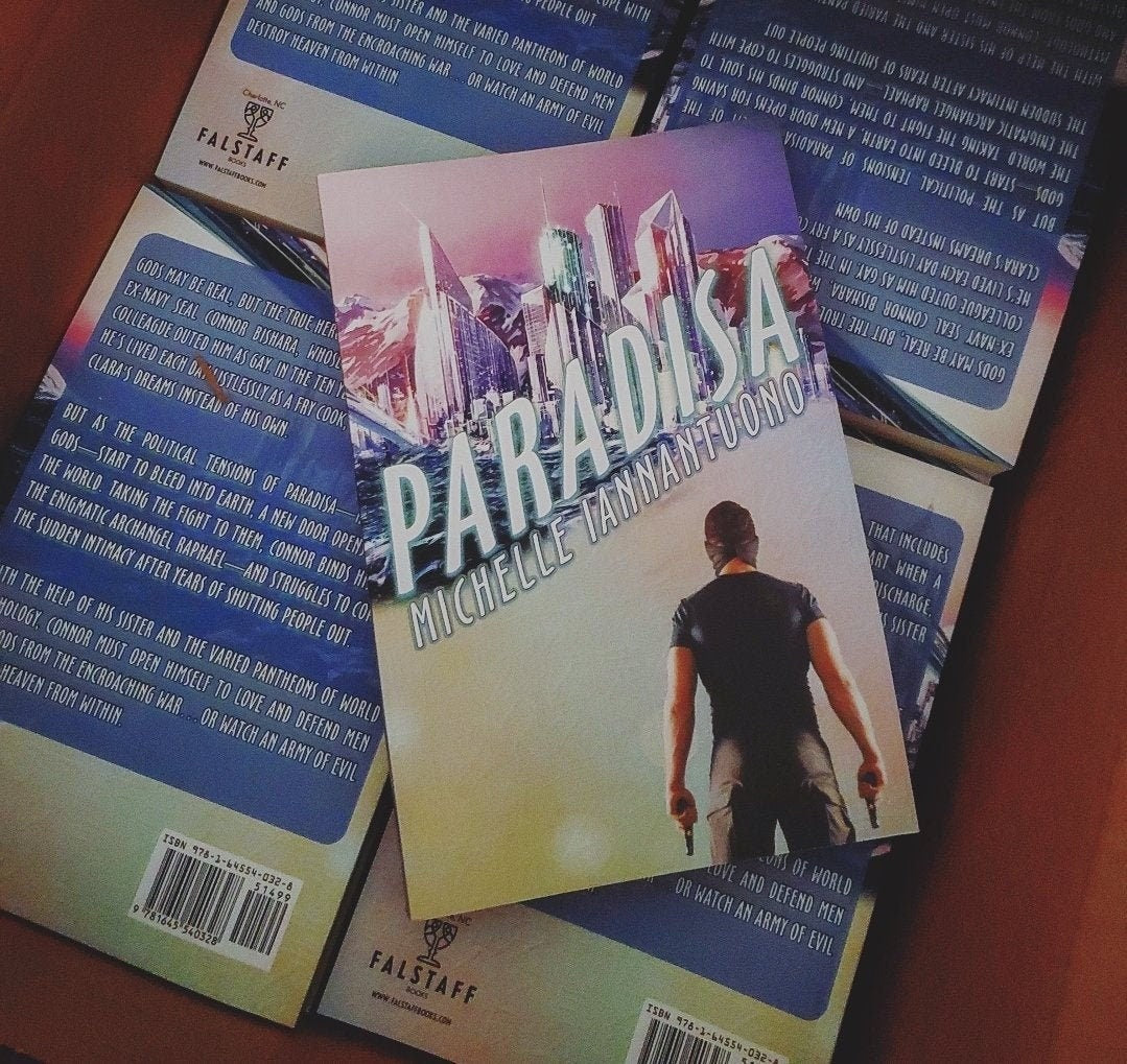 Paradisa by Michelle Iannantuono - Paperback Signed By Author
