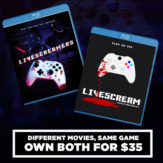 Livescream and Livescreamers Signed Blu-Ray Combo Pack