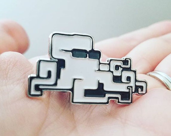 Iggy The Octopunk Enamel Pin